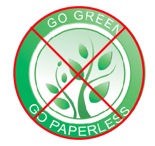 100 North American Companys Remove “Go Paperless-Go Green” claim